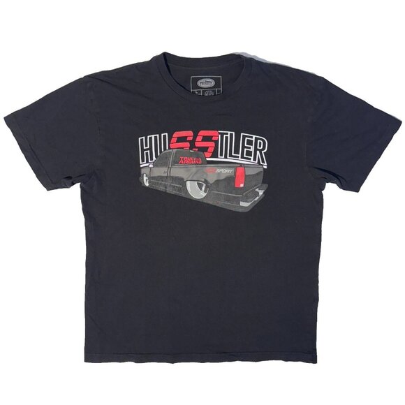 OBS Chevy 454 SS HuSStler Truckin Around Tshirt - L Black Truck Graphic Tee - Picture 1 of 6